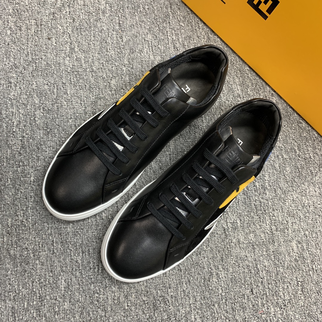 Fendi Style Leather Men's Shoes style reference detail image 3 from source 781822