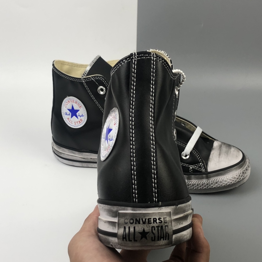 140 Converse Taylor All Star 全明星系列复古水洗做旧小面皮经典百搭脏鞋 158575C