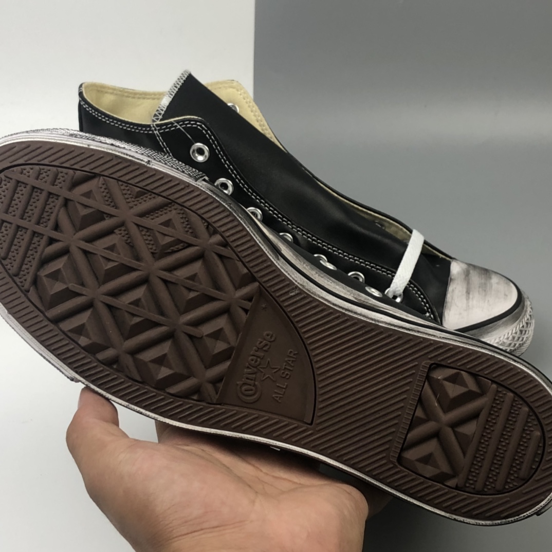 140 Converse Taylor All Star 全明星系列复古水洗做旧小面皮经典百搭脏鞋 158575C