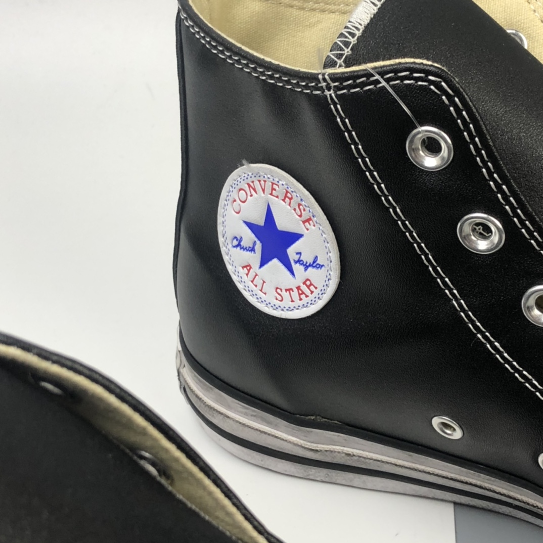 140 Converse Taylor All Star 全明星系列复古水洗做旧小面皮经典百搭脏鞋 158575C