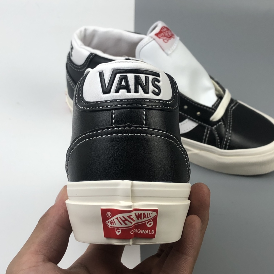 160 Vans Vault OG Mid Skool 高端支线小牛皮中邦休闲板鞋 VN0A4BTR50B