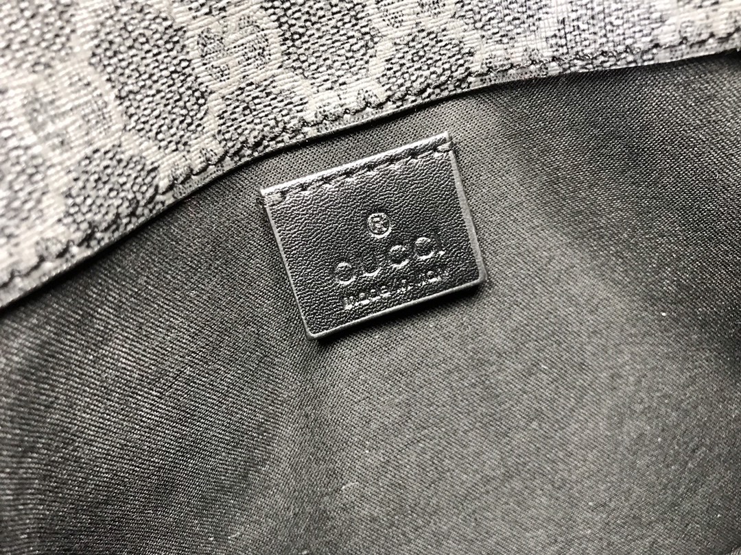 高品質な牛皮製ブラック腰包 - スタイリッシュなデザイン