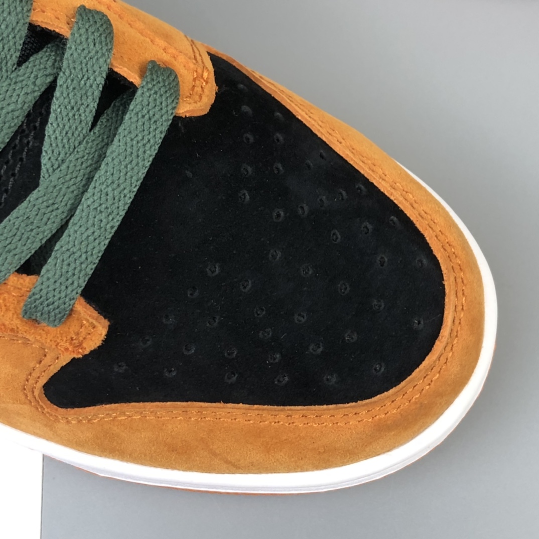 290 Nike SB Dunk Low SP ”Ceramic” 扣篮系列“胡萝卜黄黑”低帮休闲运动滑板板鞋 DA1469-001
