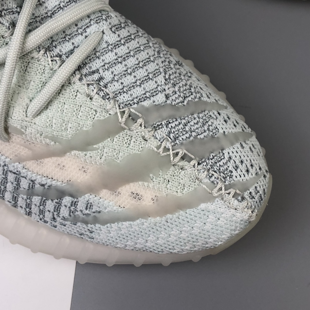 290 Adidas Yeezy Boost 350V2 百搭轻便爆米花中底休闲运动慢跑鞋 怪物夜光系列FC8366