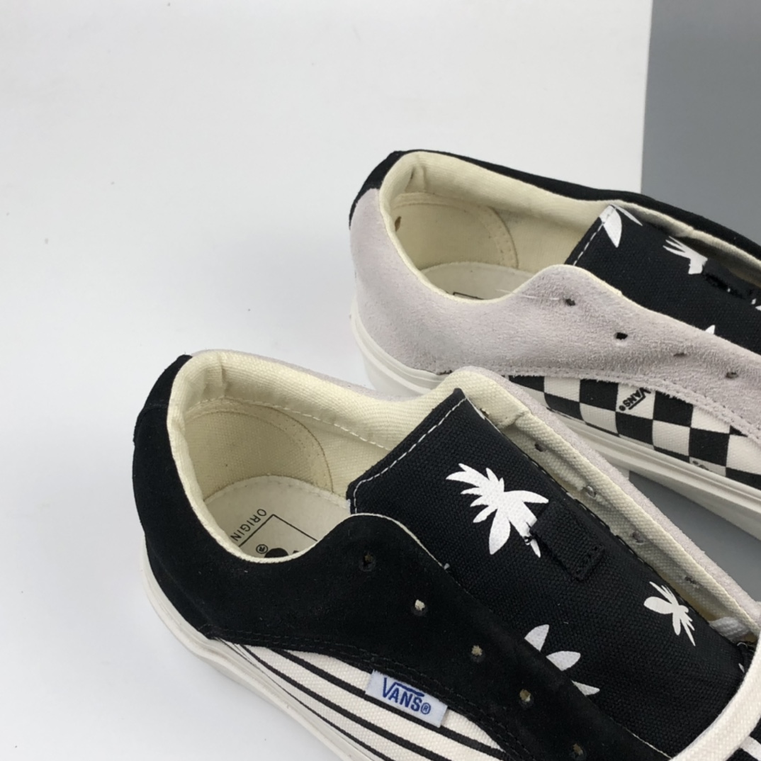 120 Vans Vault OG Lampin LX 高端支线19秋冬棕榈叶麂皮低帮板鞋 VN0A4P3WN8K