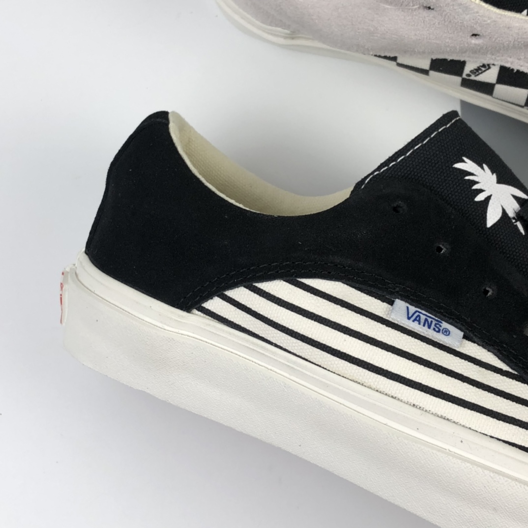 120 Vans Vault OG Lampin LX 高端支线19秋冬棕榈叶麂皮低帮板鞋 VN0A4P3WN8K