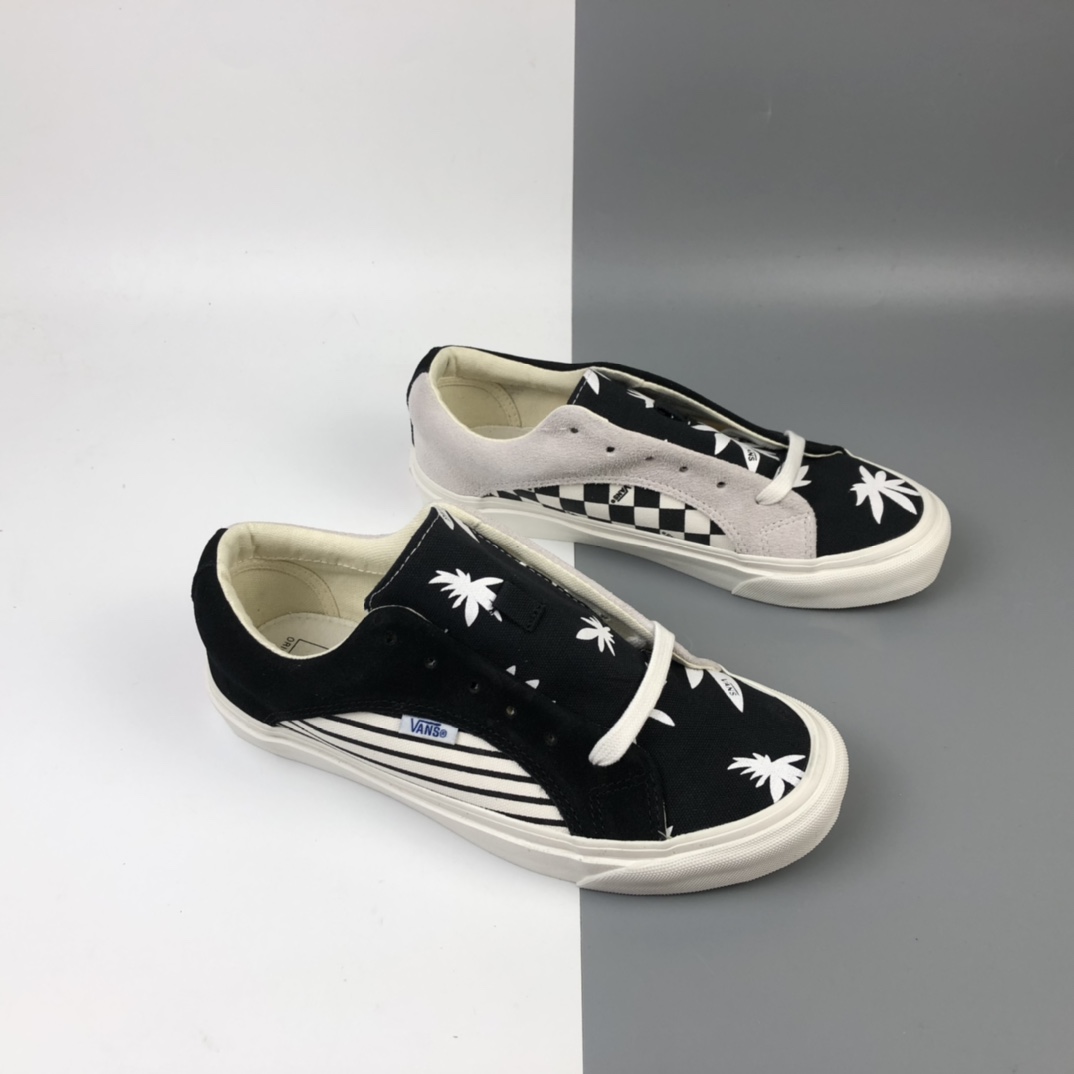 120 Vans Vault OG Lampin LX 高端支线19秋冬棕榈叶麂皮低帮板鞋 VN0A4P3WN8K