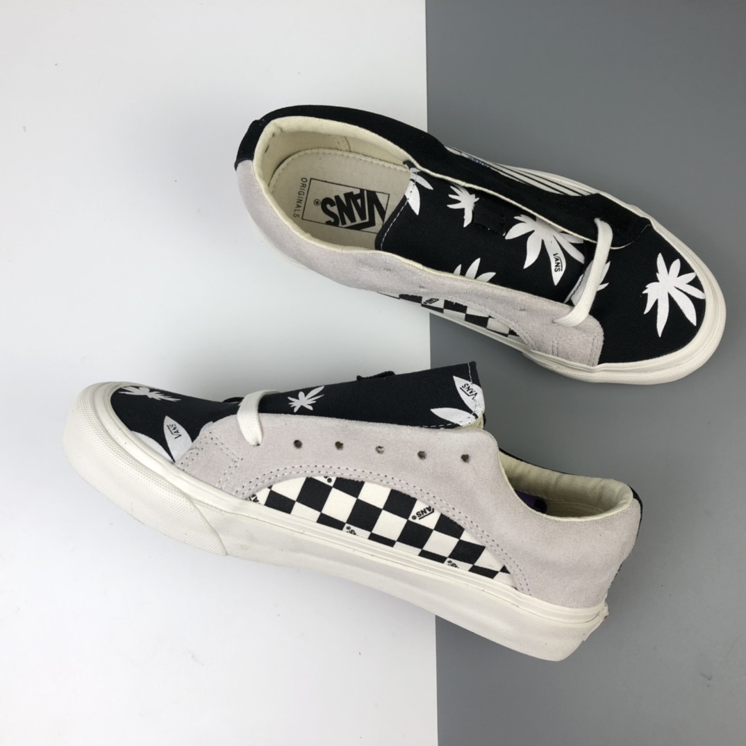 120 Vans Vault OG Lampin LX 高端支线19秋冬棕榈叶麂皮低帮板鞋 VN0A4P3WN8K