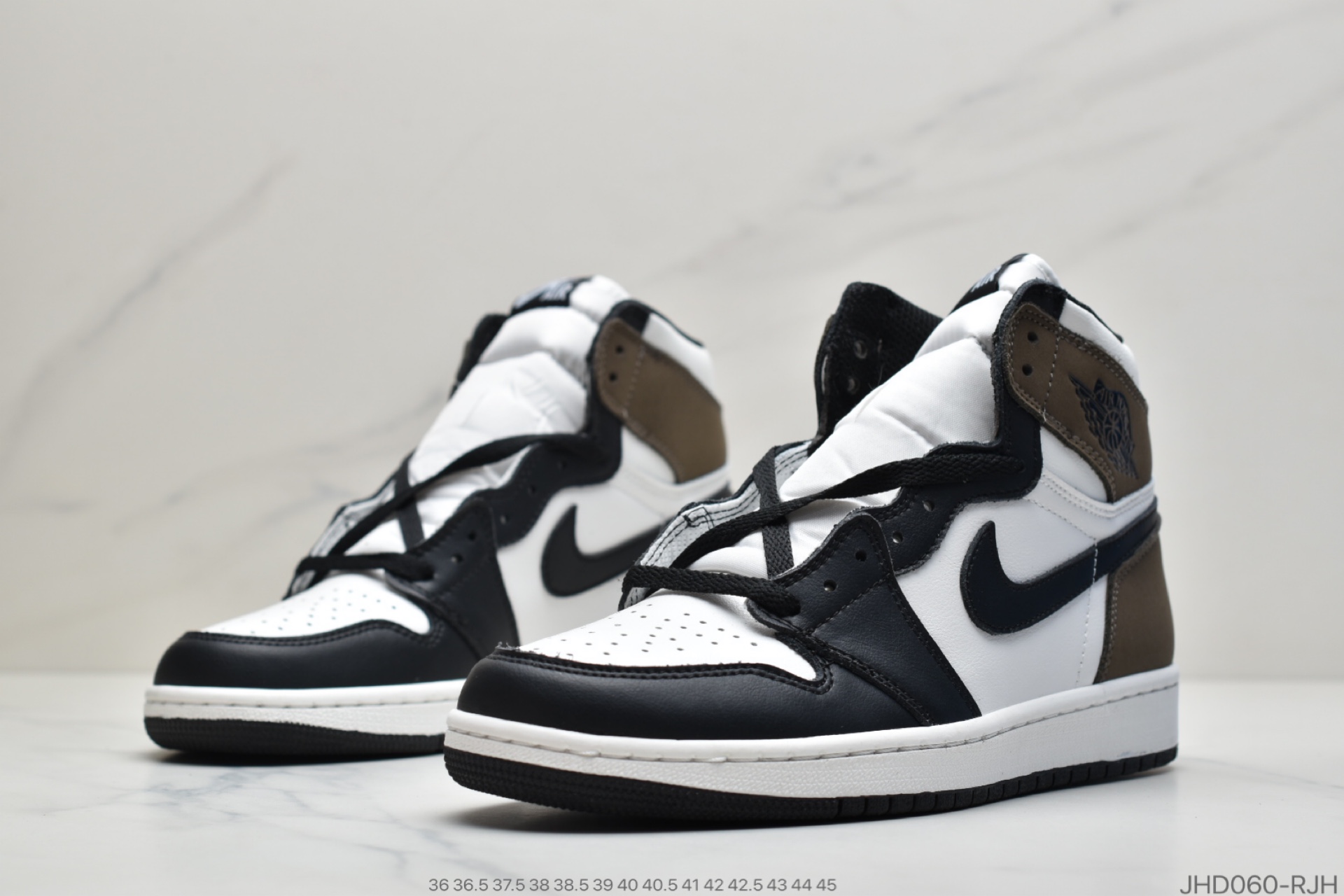 190 公司级Air Jordan 1 High OG“Dark Mocha”wm AJ1 小倒勾 小反勾 摩卡 货号：555088-105