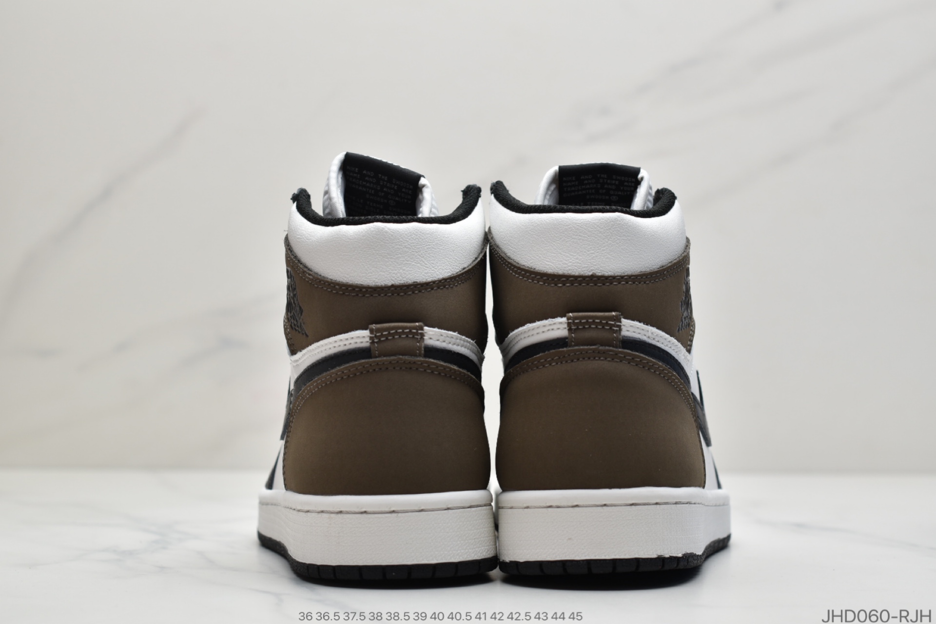 190 公司级Air Jordan 1 High OG“Dark Mocha”wm AJ1 小倒勾 小反勾 摩卡 货号：555088-105