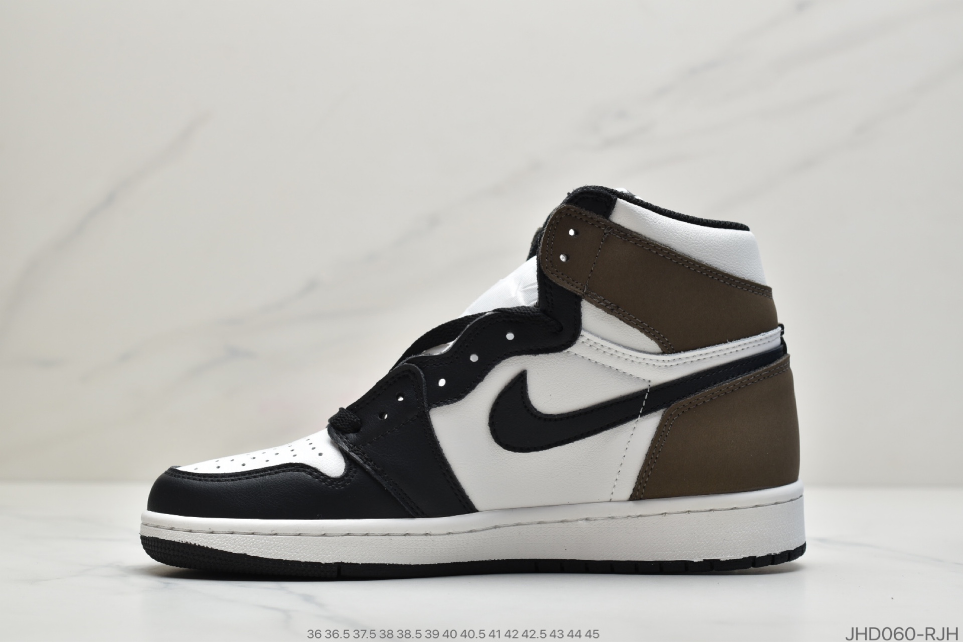 190 公司级Air Jordan 1 High OG“Dark Mocha”wm AJ1 小倒勾 小反勾 摩卡 货号：555088-105