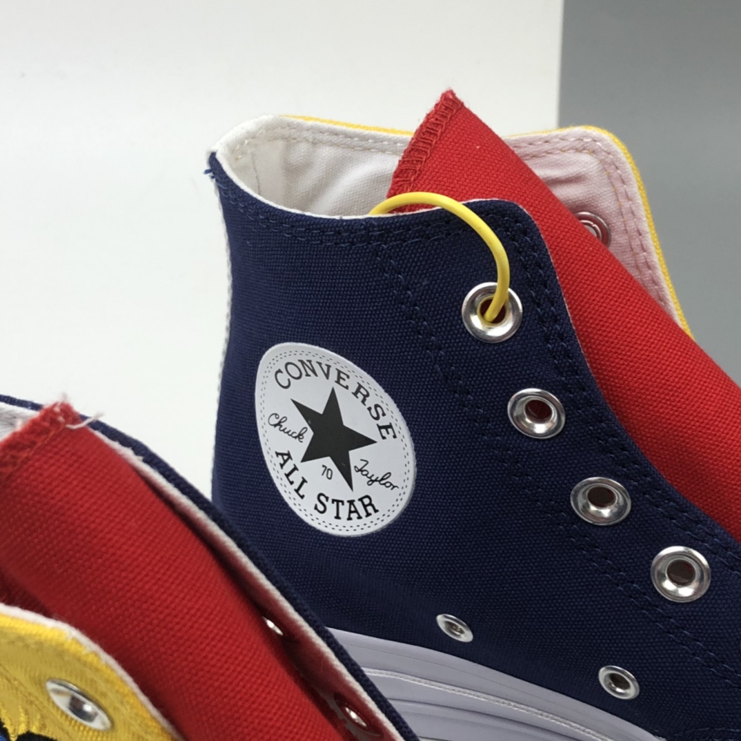 160 GOLF le FLEUR x Converse Chuck 70 换代小花高帮休闲板鞋 162051C