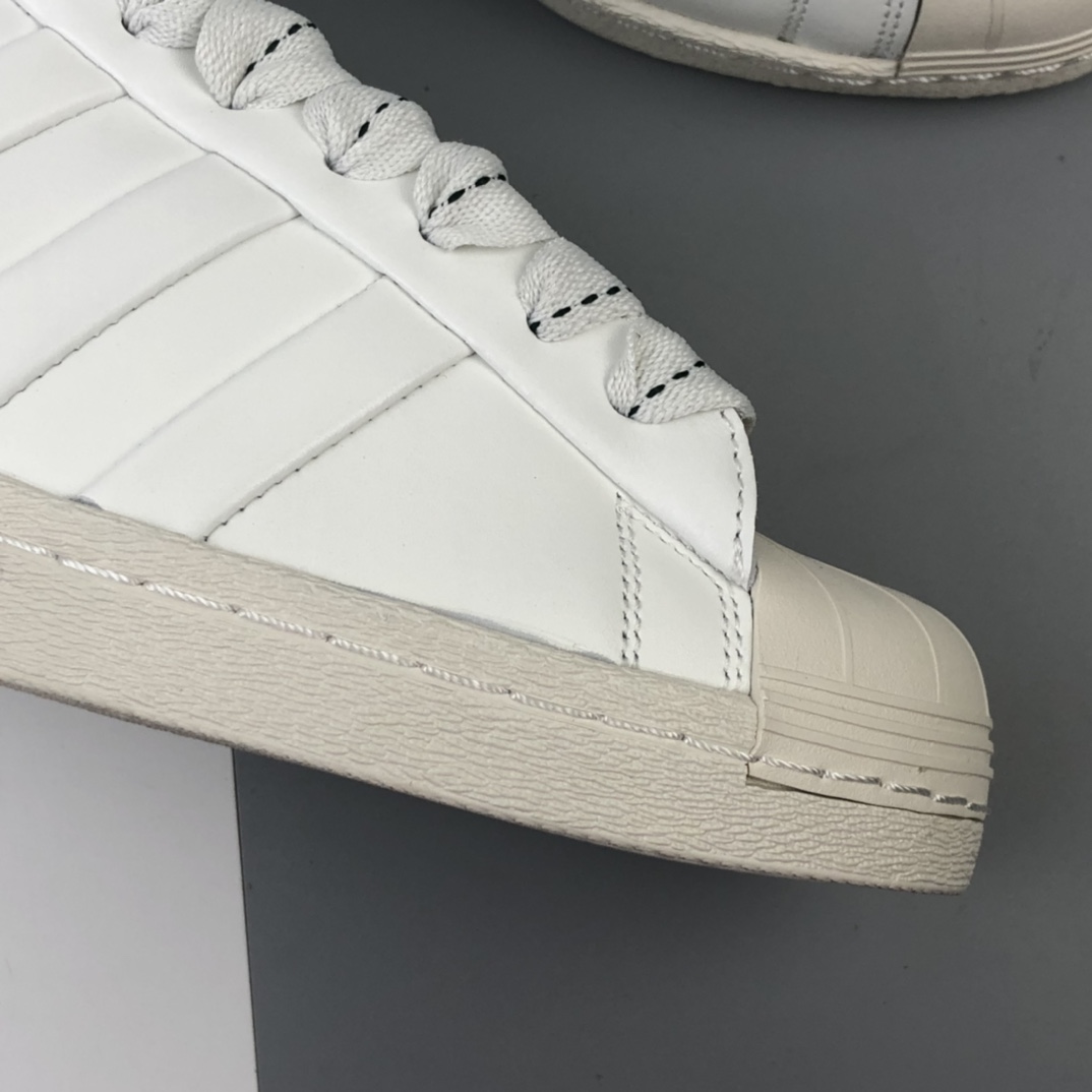 200 Jonah Hill x adidas Originals Superstar 刺绣联名系列 贝壳头经典百搭休闲运动板鞋 FW7577