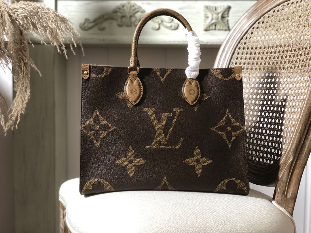 Louis Vuitton LV Onthego Handbags Tote Bags Printing Mini