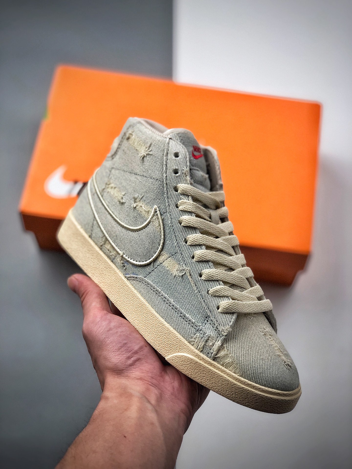 160  公司级 耐克Nike Blazer Mid Prm 中帮潮流休闲运动板鞋
