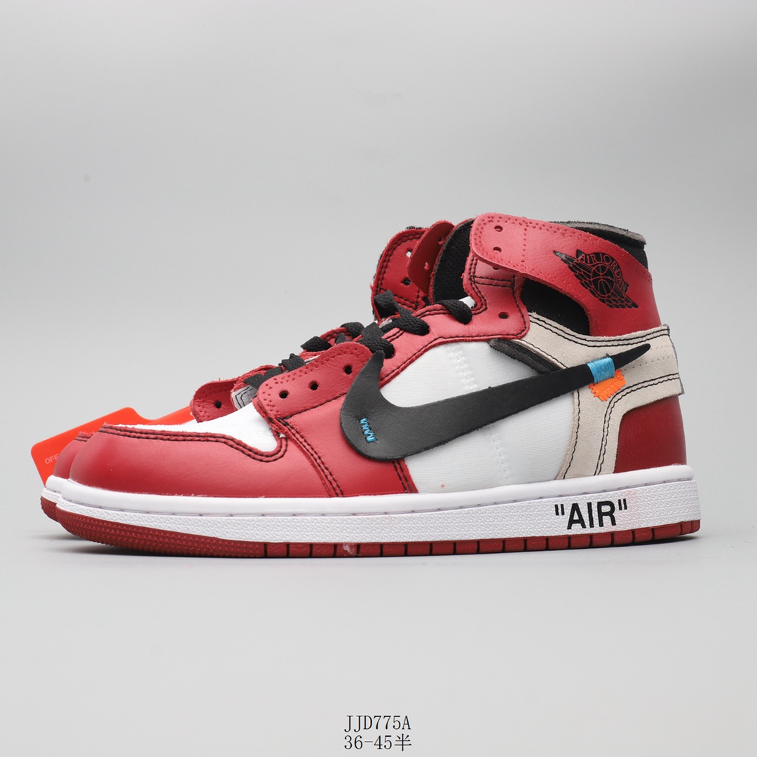 zhen biao-semi-code AJ tie-dye obsidian small Dior Joint white silk womenâs shoes Joe 1 soot 