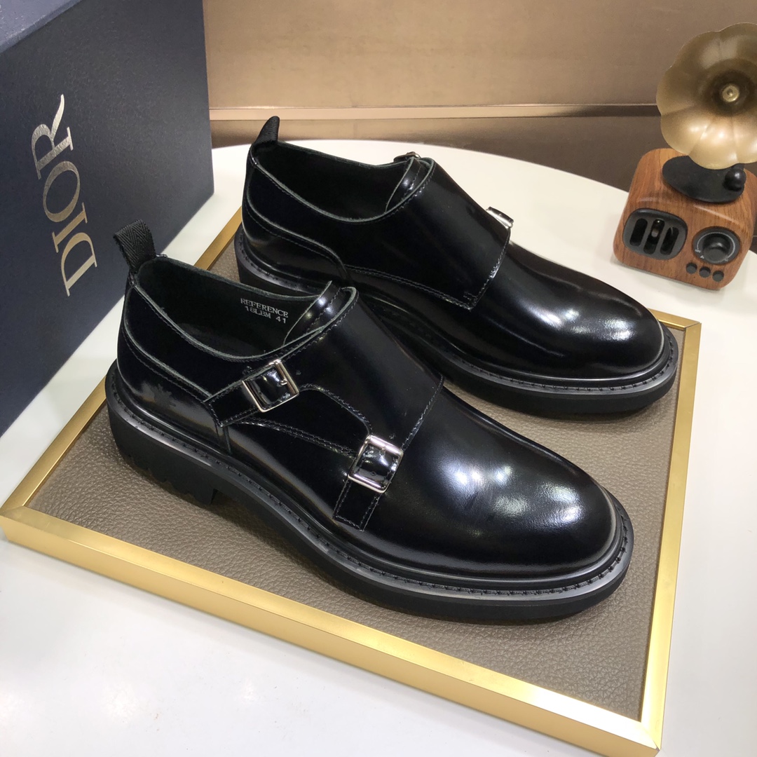 K5 迪奥 Dior高端貨 牛里 原單品質Dior —🆘.迪奧 原單代購、高端皮鞋、面料：採用意大利進口開邊珠牛皮➕水染牛里/牛皮里➕特供原版大底、做工精細、實物拍攝🎬