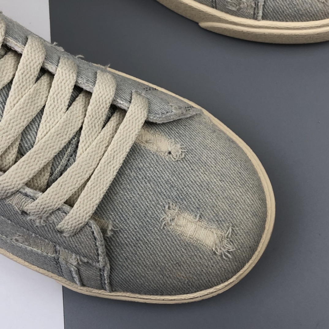 160 Levi's Strauss x Nike Blazer Mid Retro 开拓者破洞牛仔 高帮百搭休闲运动板鞋 AV9375-007