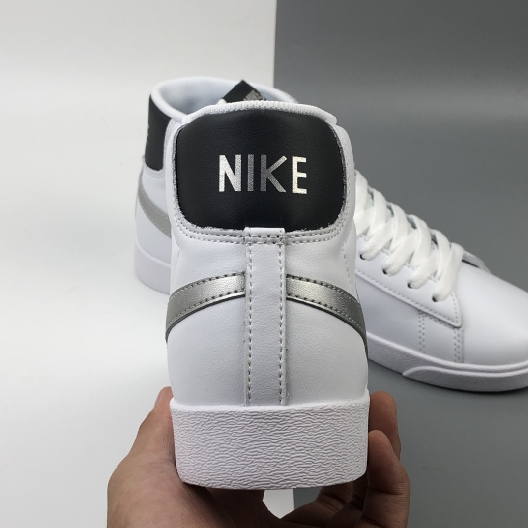 160 Nike Blazer Mid Retro 开拓者皮面高帮百搭休闲运动板鞋 AV9375-106