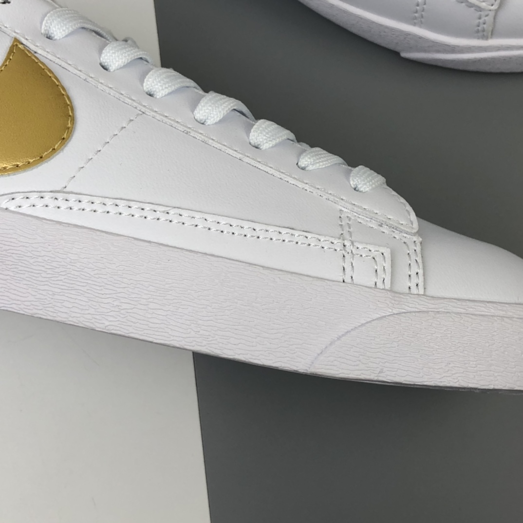 140 Nike Blazer Low PRM 开拓者系列经典低帮百搭休闲运动小白板鞋 AV9370-107