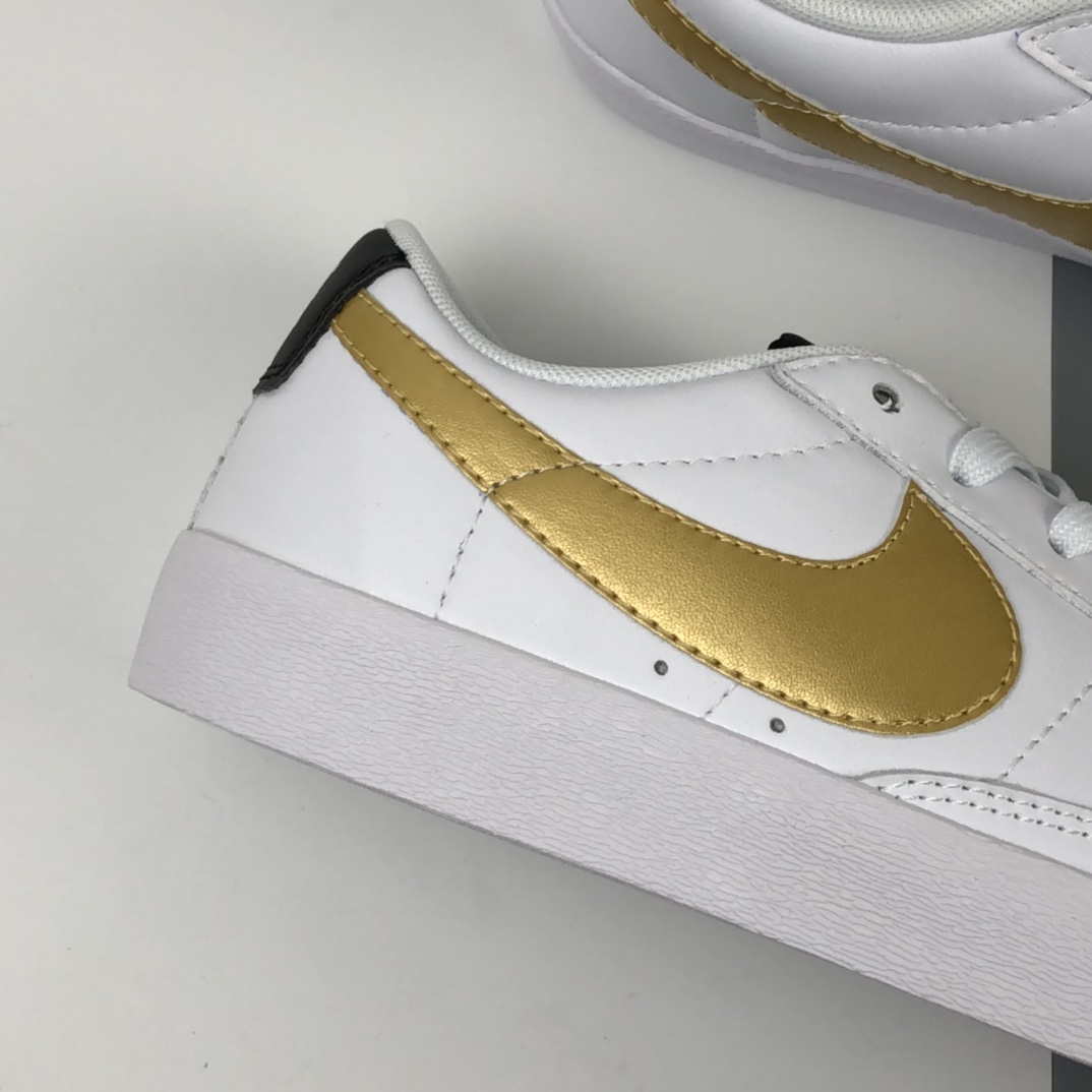 140 Nike Blazer Low PRM 开拓者系列经典低帮百搭休闲运动小白板鞋 AV9370-107