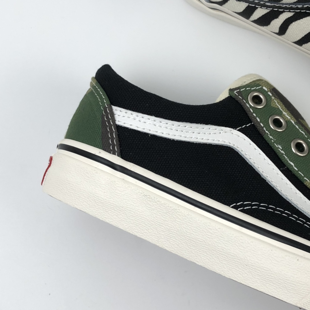 150 Vans Mismatch Style 36 迷彩斑马鸳鸯低帮板鞋 VN0A3DZ3WS8
