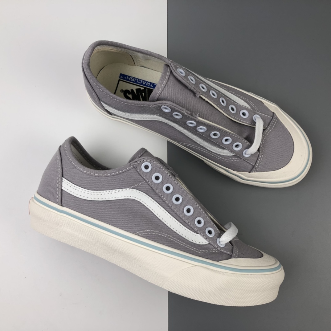 150 Vans Style 36 Decon SF 半月包头雾霾蓝低帮板鞋 VN0A3DZ3OXS