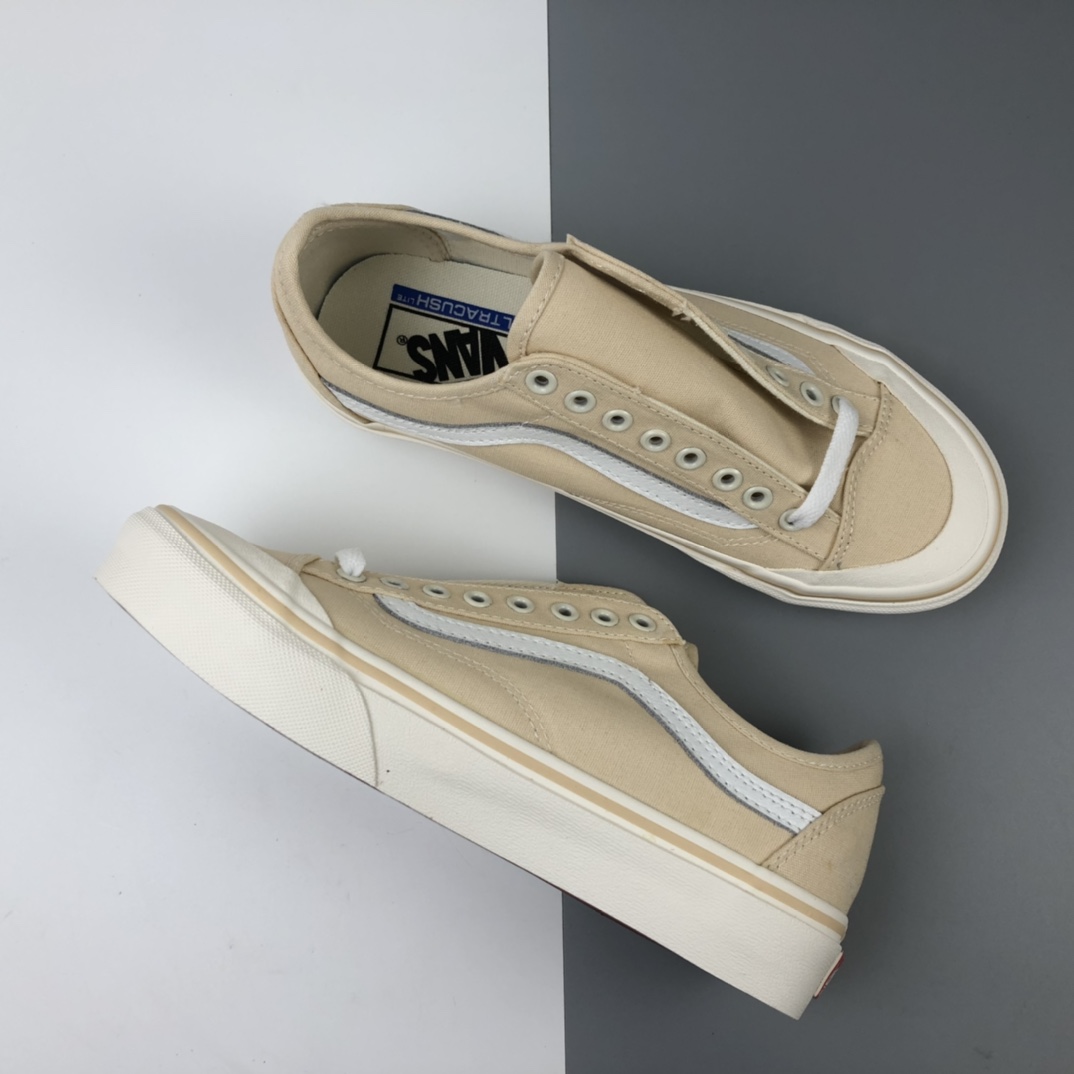 150 Vans Style 36 Decon SF 半月包头奶茶色低帮板鞋 VN0A3DZ3OXS