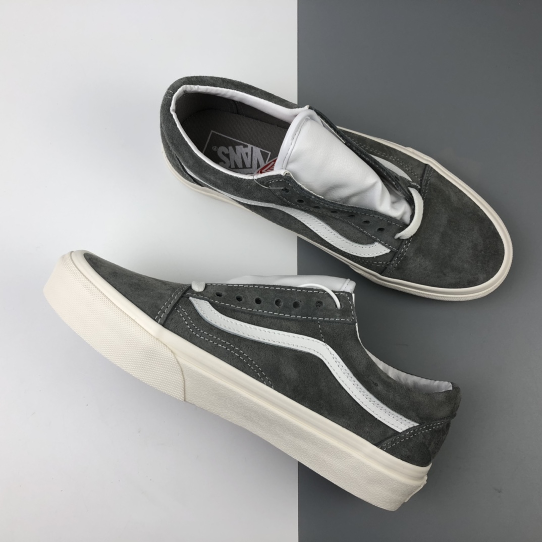 160 Vans Old Skool Pig Suede 小红书爆款猪八低帮休闲板鞋 VN0A4BV518P