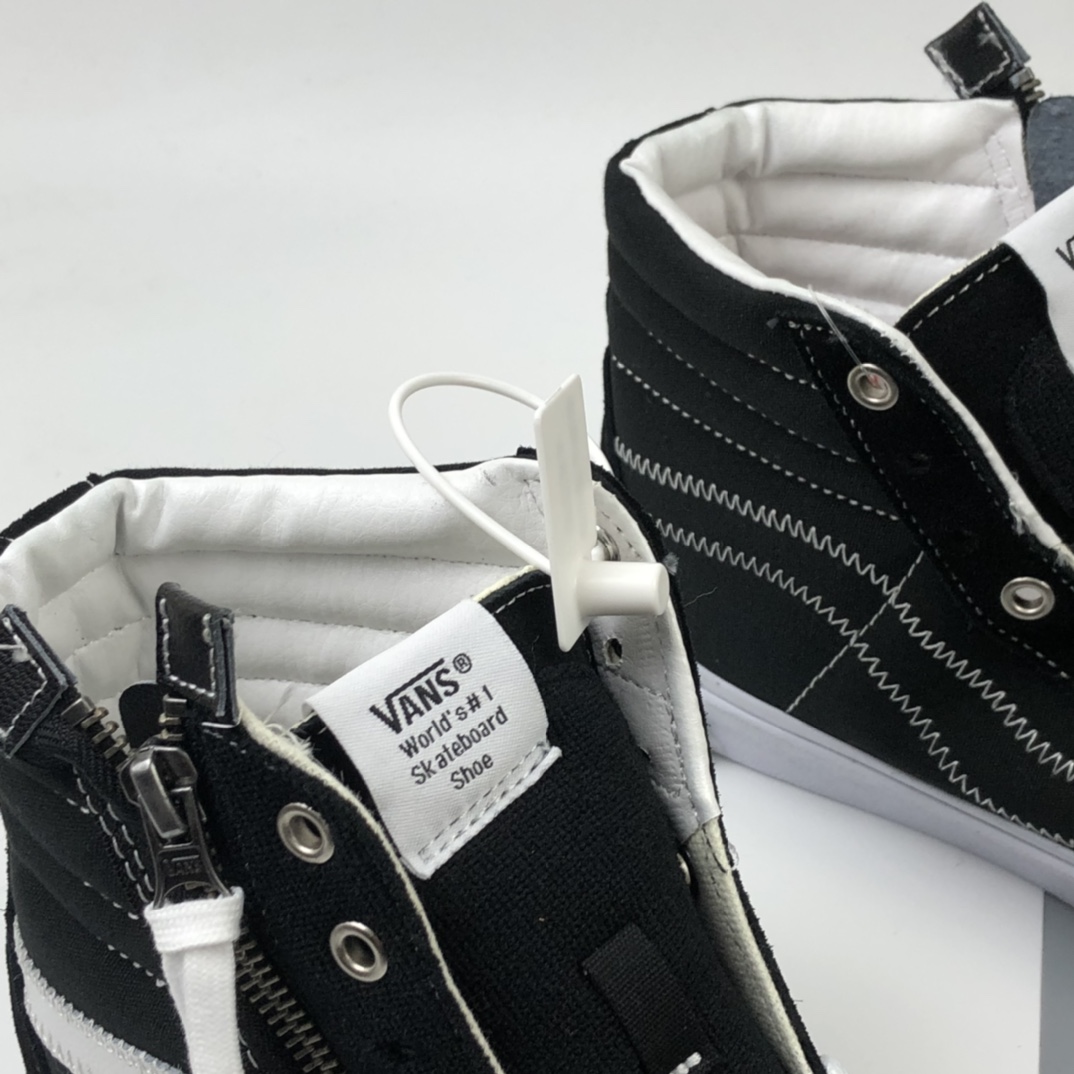 270 Vans Vault Sk8-Hi Cap LX 解构主义高帮帆布硫化板鞋 VN0A3WM16BT