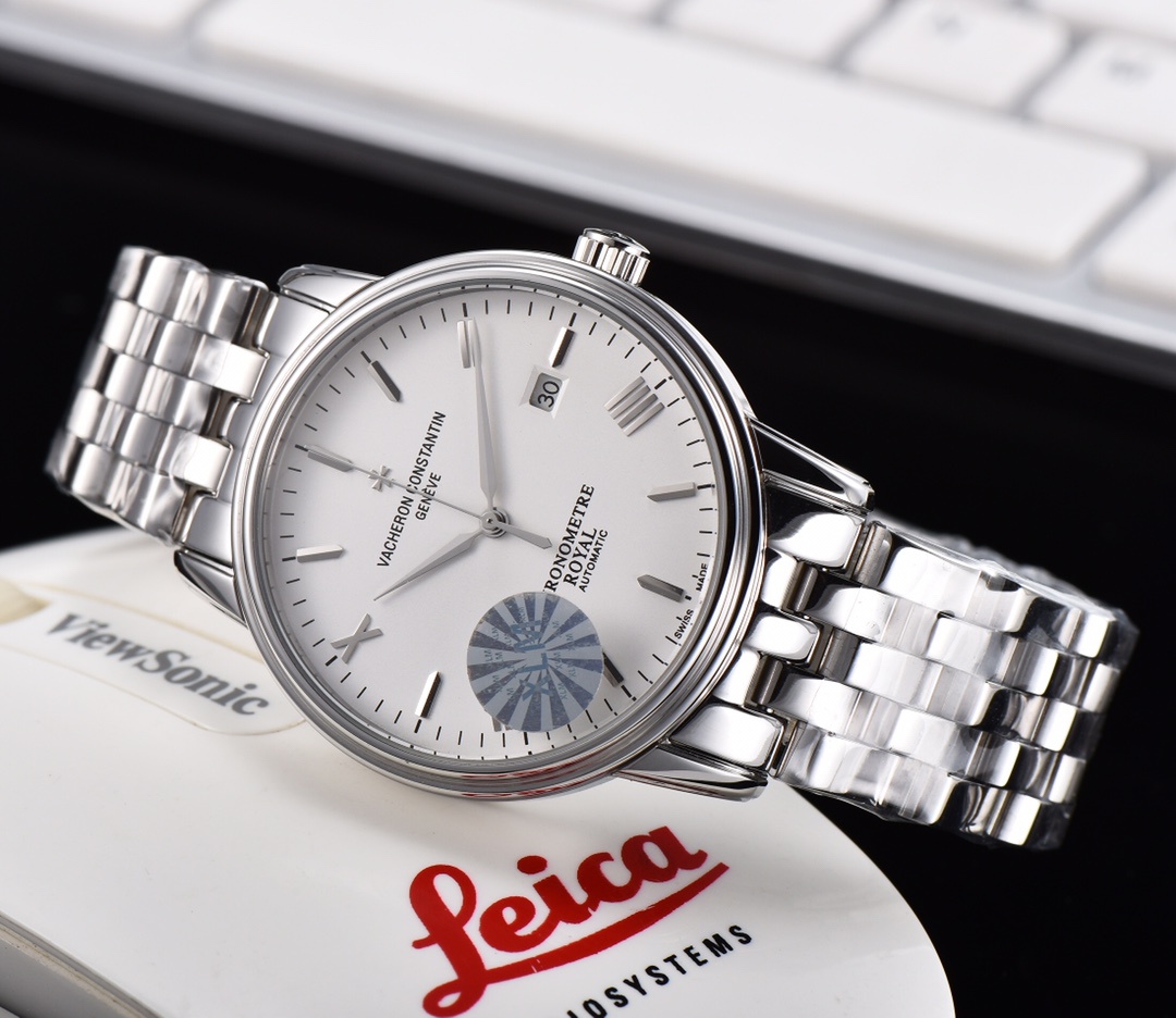 💰320 新品江诗丹顿贵族的艺术品!搭配进口2813机械机芯进口316精钢!耐磨防刮玻璃!简约而不简单XLM出品!你可以轻易拥有时间,但你不能轻易拥有江诗丹顿!土豪们赶紧下手吧.表壳直径40mm