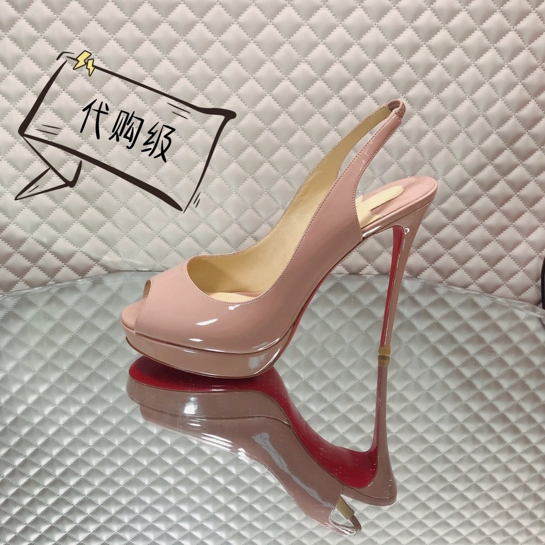 NO:100147,High-end customization, water platform classic model H12Cm.  Water table 2Cm size 34-42, customized version, no return or exchange 16020-Naked Qisie rear empty outer water table. Official website synchronization Standard European code Reference:16020- Color:nude Material:patent leather Lining:red goat leather Heel height:12Cm Platforms:2Cm Sole:leather sole Size:EUR 34-42 (US 4-11):,,christian louboutin,tom ford19860909高端订制 水台精典款 H12Cm．水台2Cm尺码34-42码,订制款,不退不换16020-裸柒皮后空外水台.官网同步 标准欧码 Reference:16020- Color:nude Material:patent leather Lining:red goat leather Heel heigh:12Cm Platforms:2Cm Sole:leather sole Size:EUR 34－42（US 4一11) :,,christian louboutin,tom ford,Women's Shoes