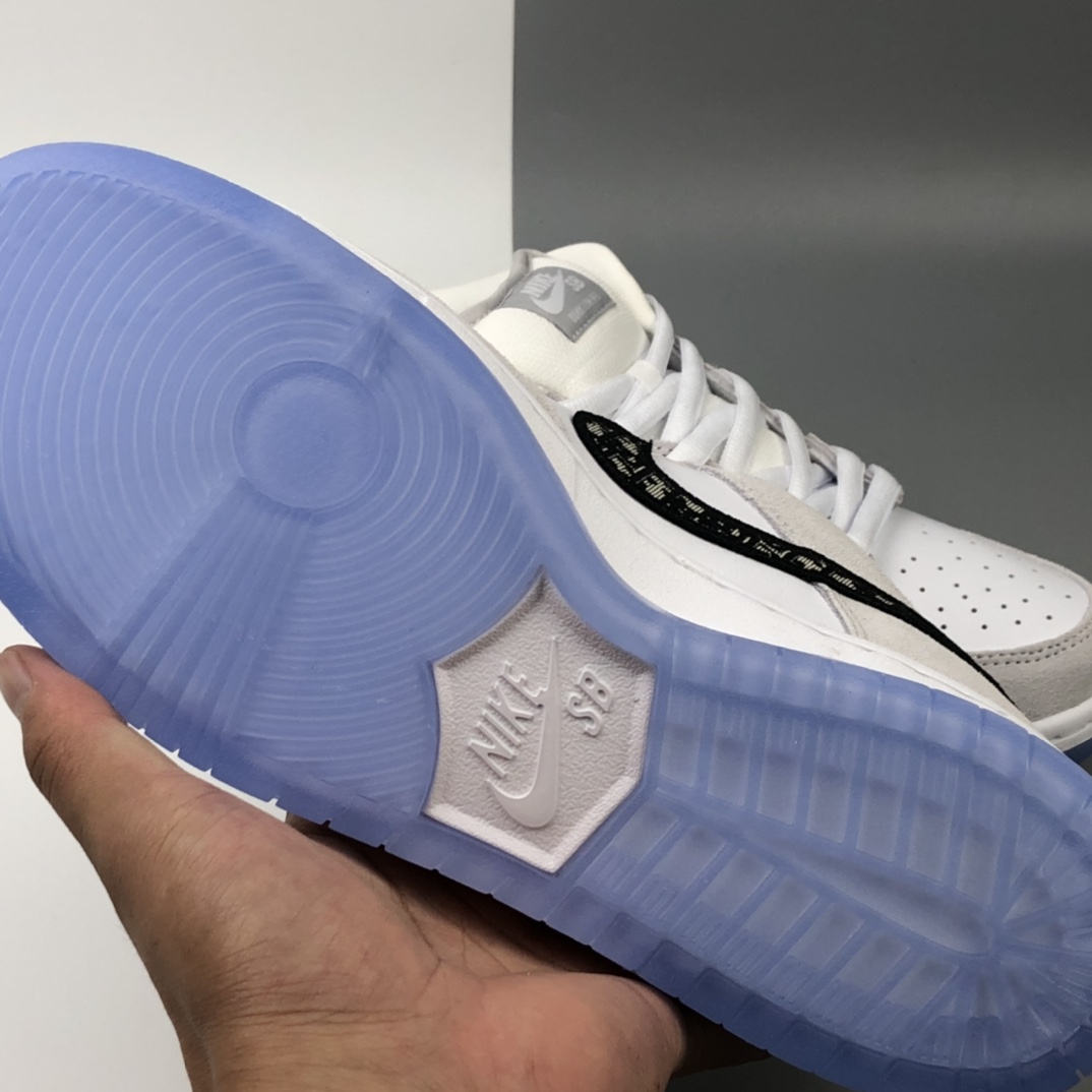 270 Dior x NK SB Dunk Low 迪奥提花联名 扣篮系列复古低帮休闲运动滑板板鞋 BQ6817-002