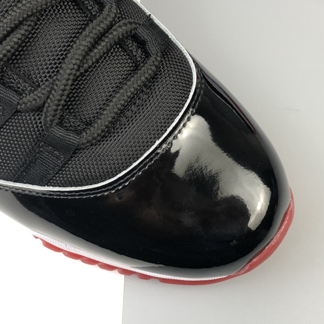 420 Air Jordan 11 “Bred”乔丹11代 乔丹11代高帮系列 黑红 378037-061