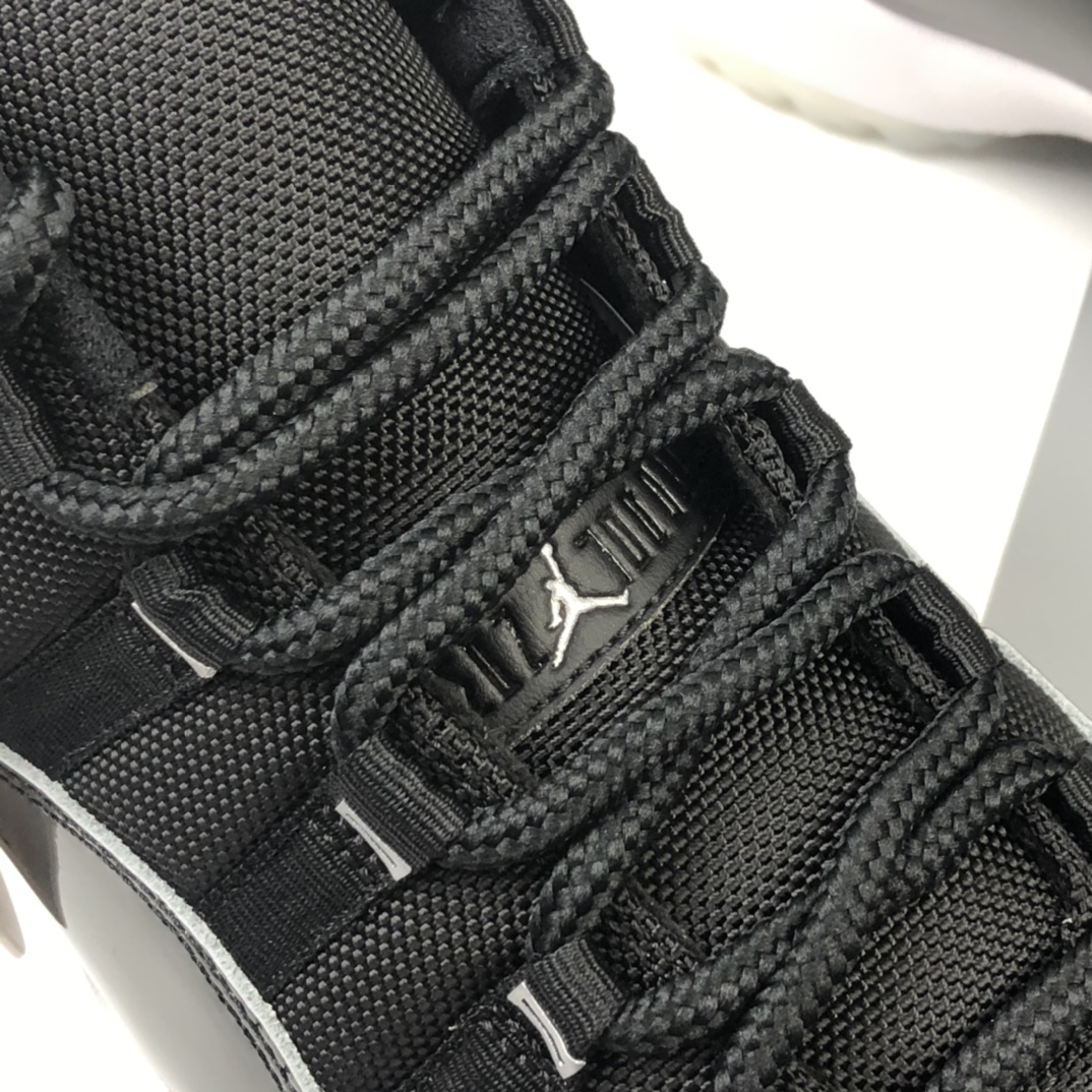 420 Air Jordan 11 25th Anniversary”Black Silver Eyelets” 25周年黑白大魔王