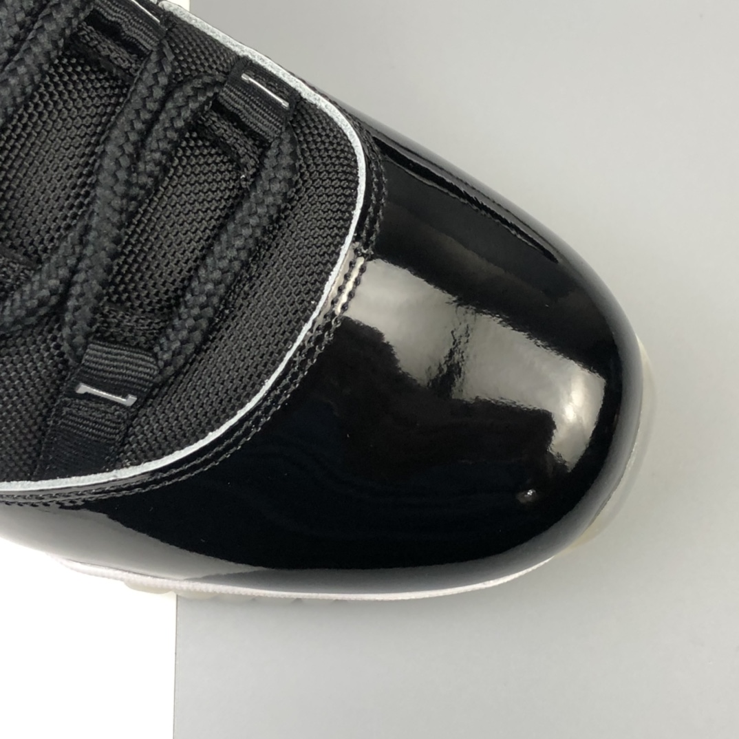 420 Air Jordan 11 25th Anniversary”Black Silver Eyelets” 25周年黑白大魔王