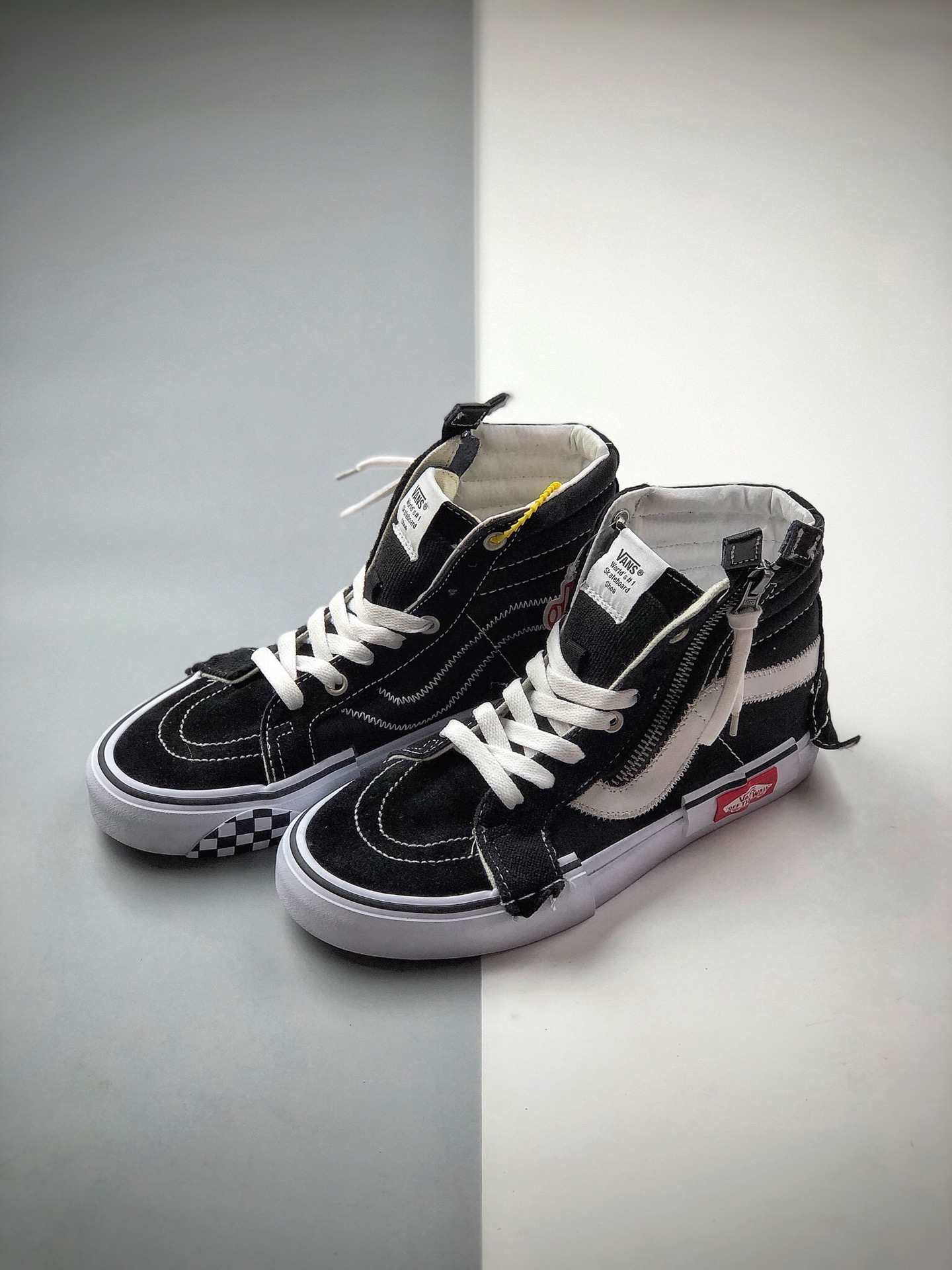 270 Vans Vault Sk8-Hi Cap LX 解构主义高帮帆布硫化板鞋