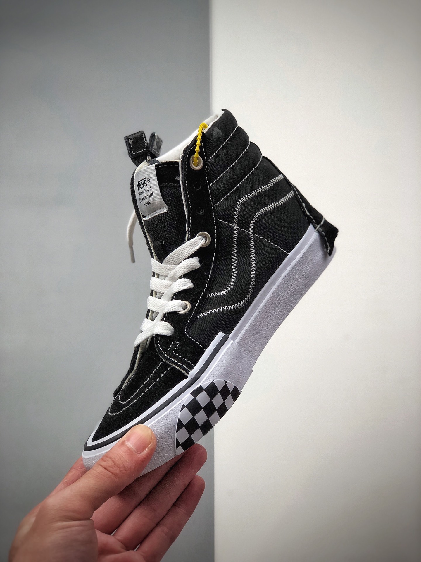 270 Vans Vault Sk8-Hi Cap LX 解构主义高帮帆布硫化板鞋