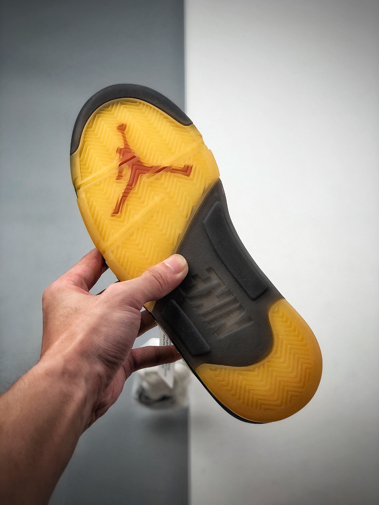 500  Air Jordan 5   OFF - WHITE 联名款  AJ5 ow 乔丹5代篮球鞋