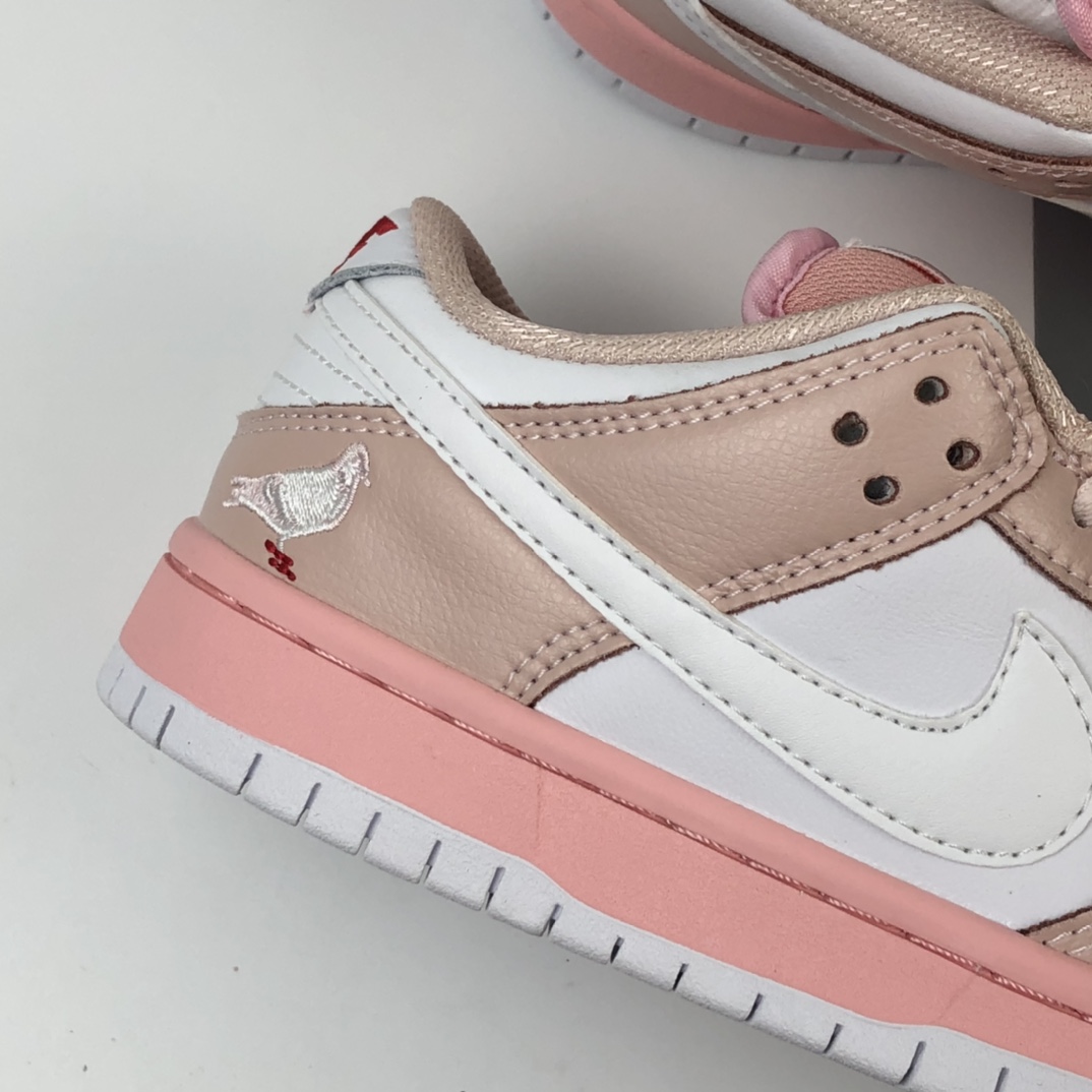250 Staple x Nike SB Dunk Low“Pigeon”低帮休闲运动滑板鞋白粉鸽子 BV1310-012