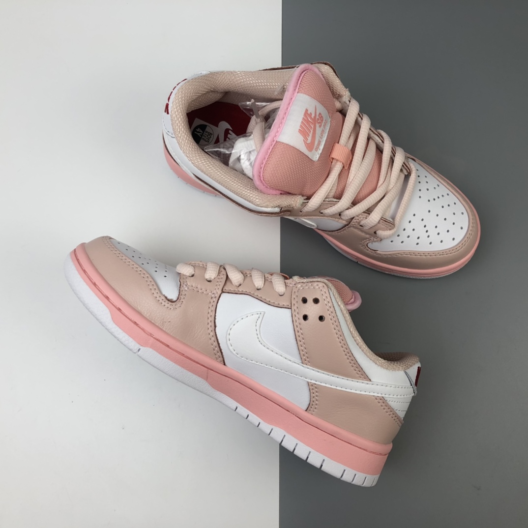 250 Staple x Nike SB Dunk Low“Pigeon”低帮休闲运动滑板鞋白粉鸽子 BV1310-012