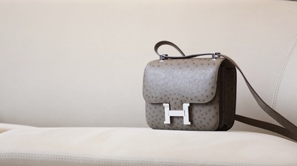 Hermes Crossbody & Shoulder Bags Ostrich Leather CJ230620