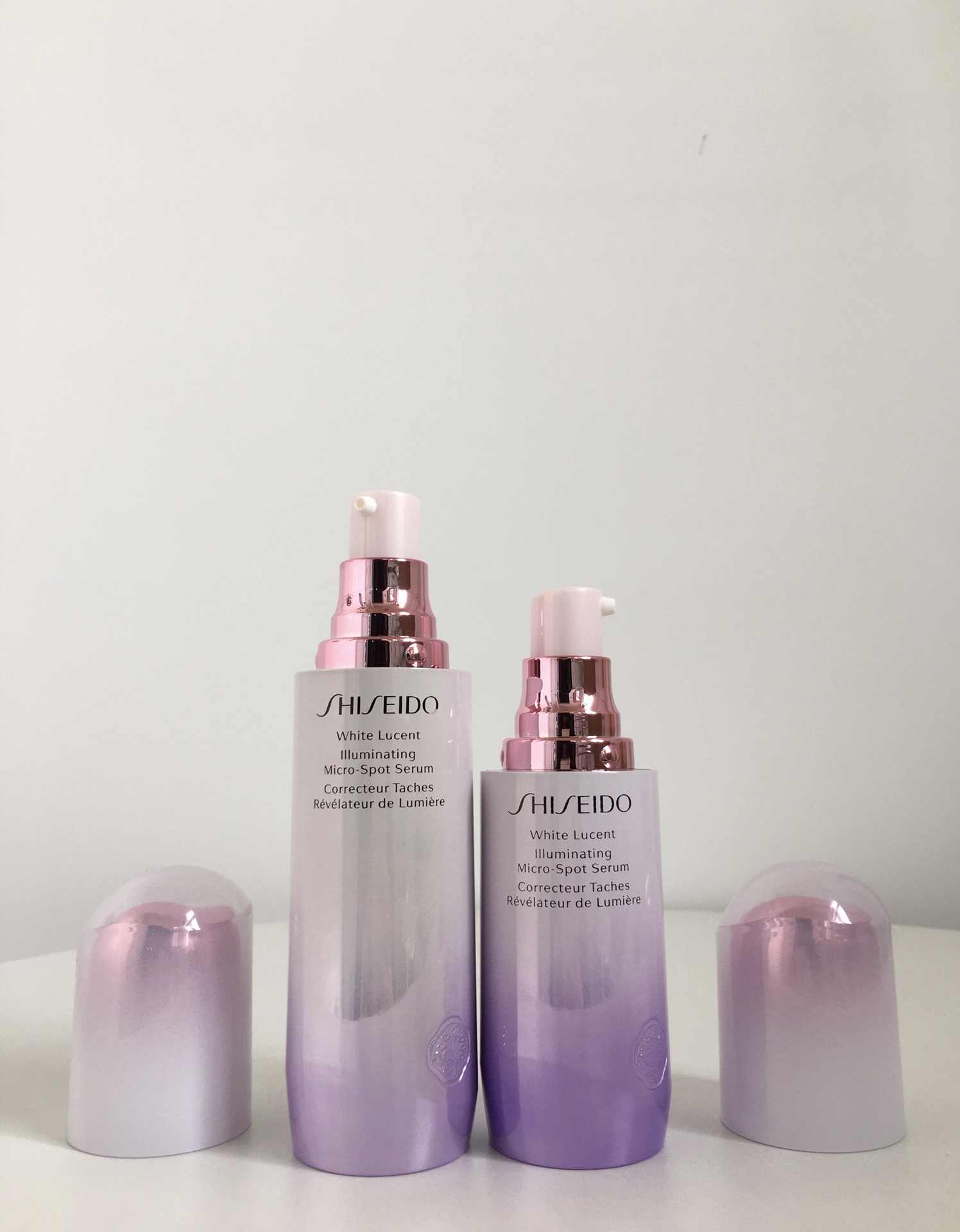 💰60Ml/48  50Ml/52   Shiseido 资生堂2020新品樱花调色精华
资生堂 光透耀白祛斑焕颜美白精华【高浓度4MSK美白技术+染井野樱复合珍萃】深入肌肤，多层去黑，有效去黄，淡褪暗沉。释放樱花美白力，根源抑制黑色素生成。乳状精华质地，易吸收不黏腻，更滋润。