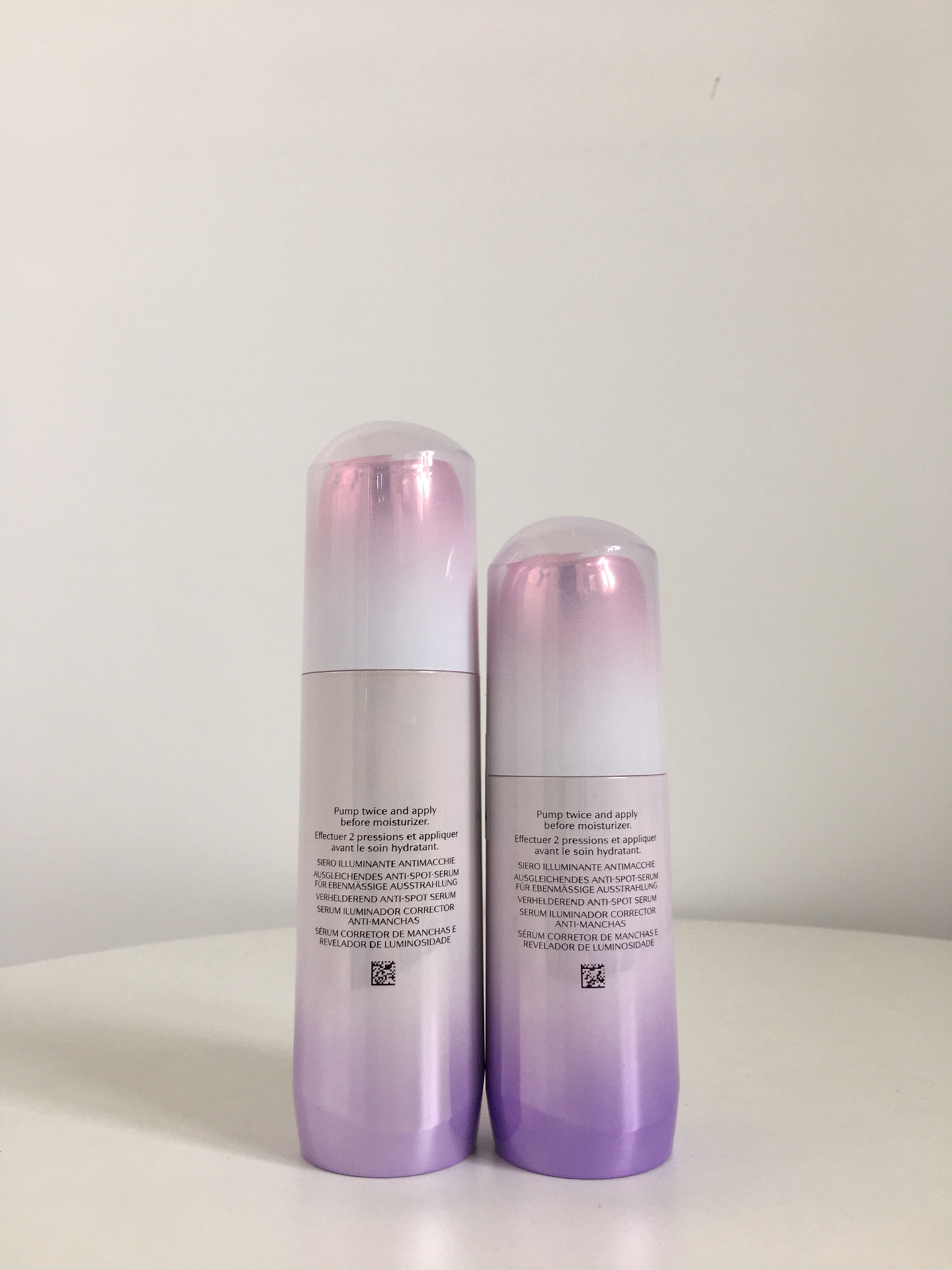 💰60Ml/48  50Ml/52   Shiseido 资生堂2020新品樱花调色精华
资生堂 光透耀白祛斑焕颜美白精华【高浓度4MSK美白技术+染井野樱复合珍萃】深入肌肤，多层去黑，有效去黄，淡褪暗沉。释放樱花美白力，根源抑制黑色素生成。乳状精华质地，易吸收不黏腻，更滋润。