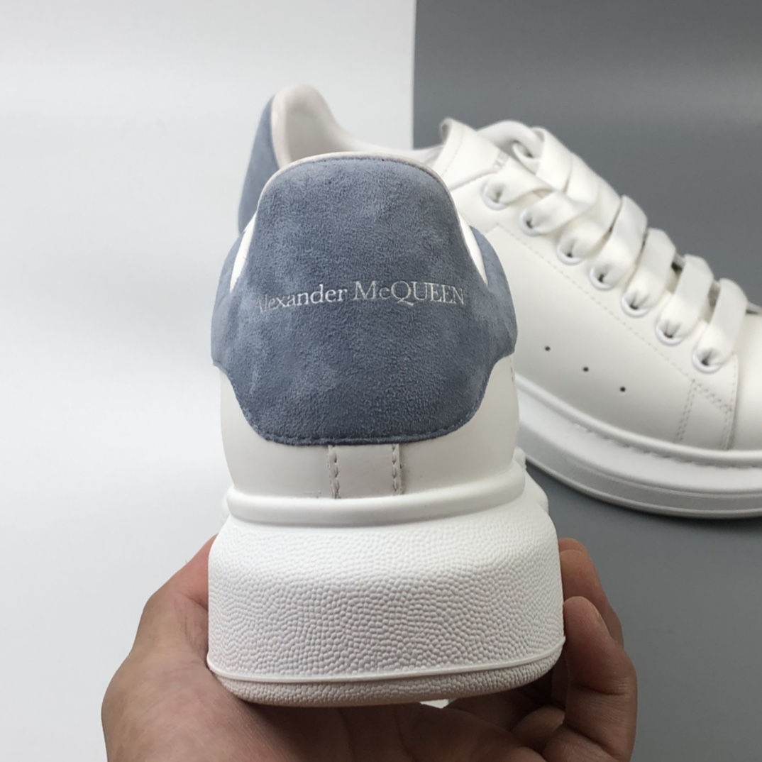 500 Alexander McQueen/亚历山大麦昆 松糕鞋厚底增高小白鞋