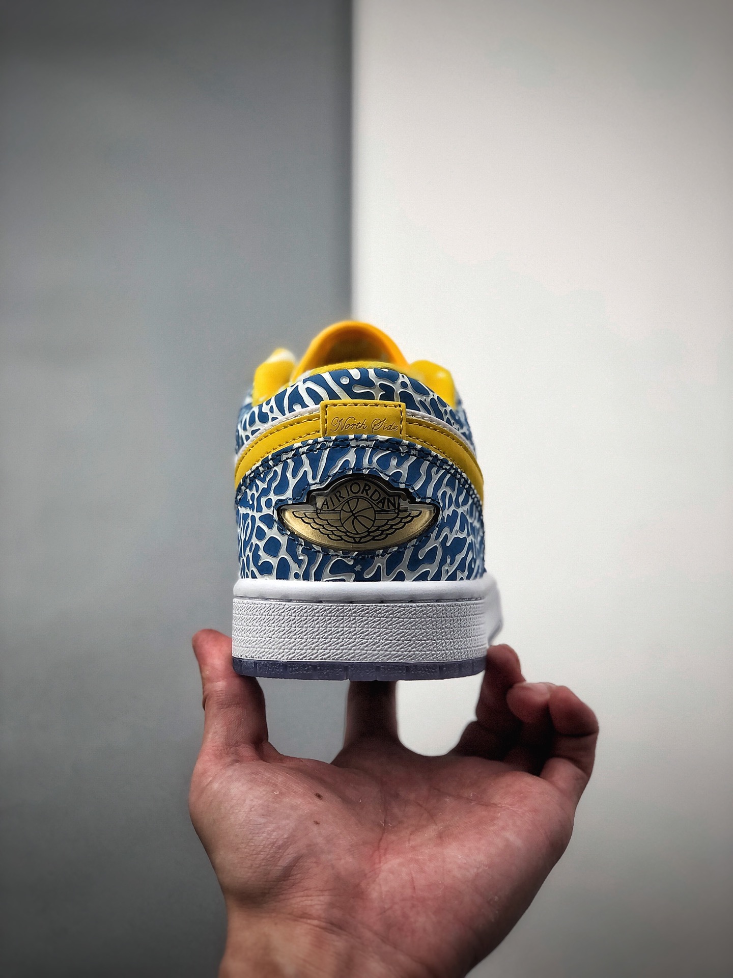 230 Air Jordan 1 Low 蓝黄水晶低帮AJ1乔1低帮休闲板鞋309192-172