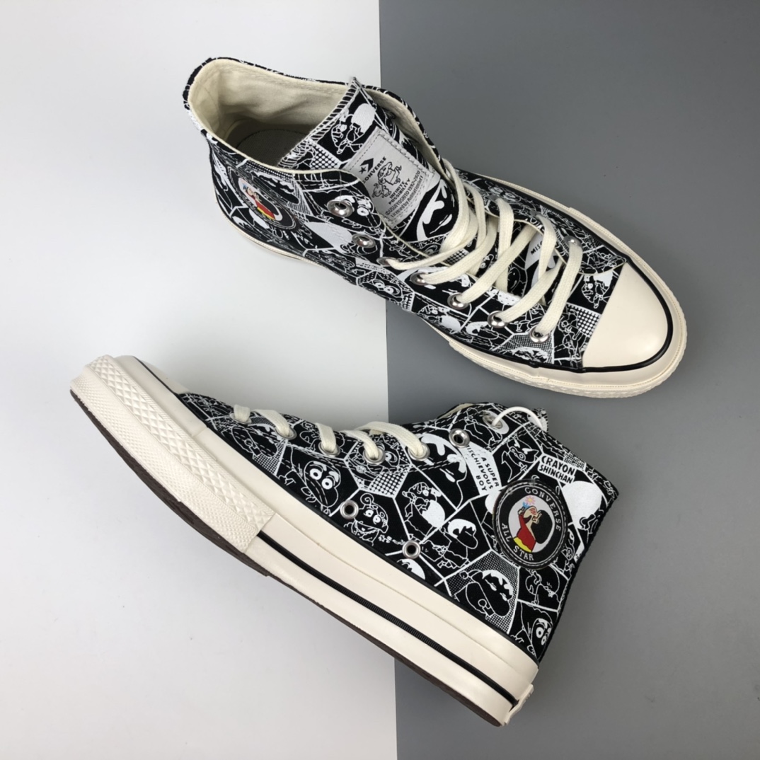 150 Converse x 蜡笔小新联名高帮板鞋 168822C