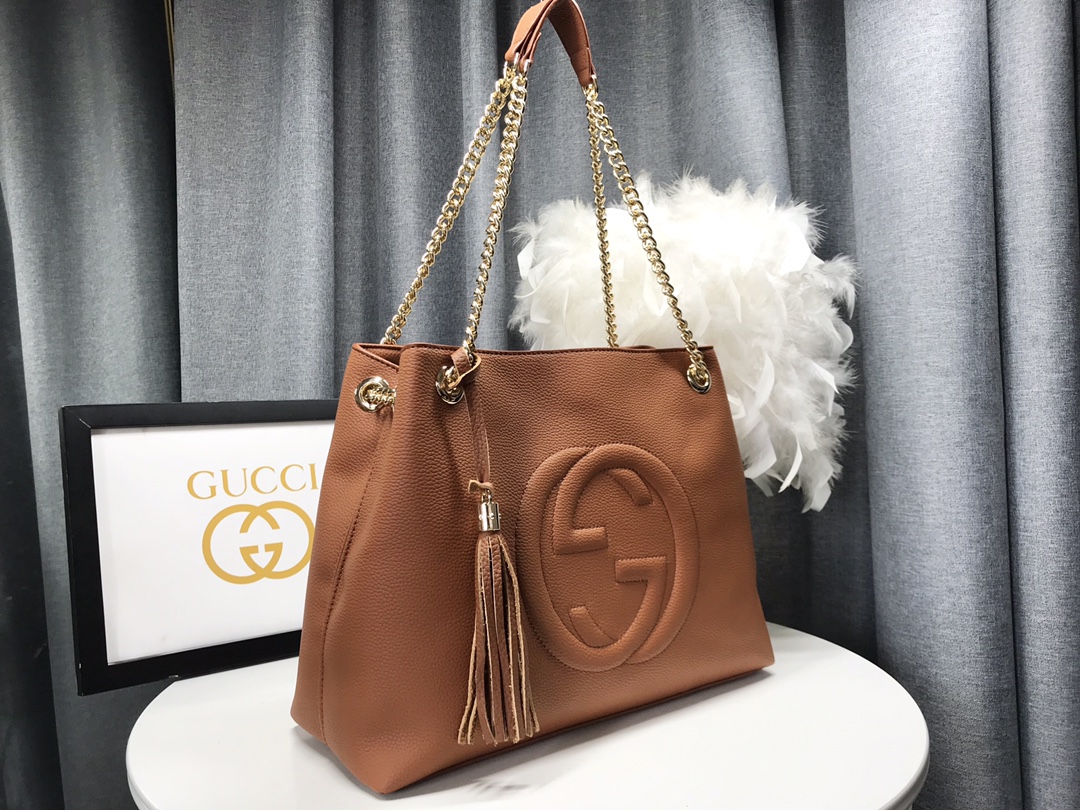 ブランド名 ダブルGロゴ浮彫りデザインの高品質バッグ