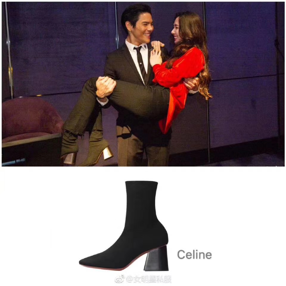 NO:612306,Supermodel He Sui, boots, boots19860909超模何穗,靴子,boots,Women's Shoes