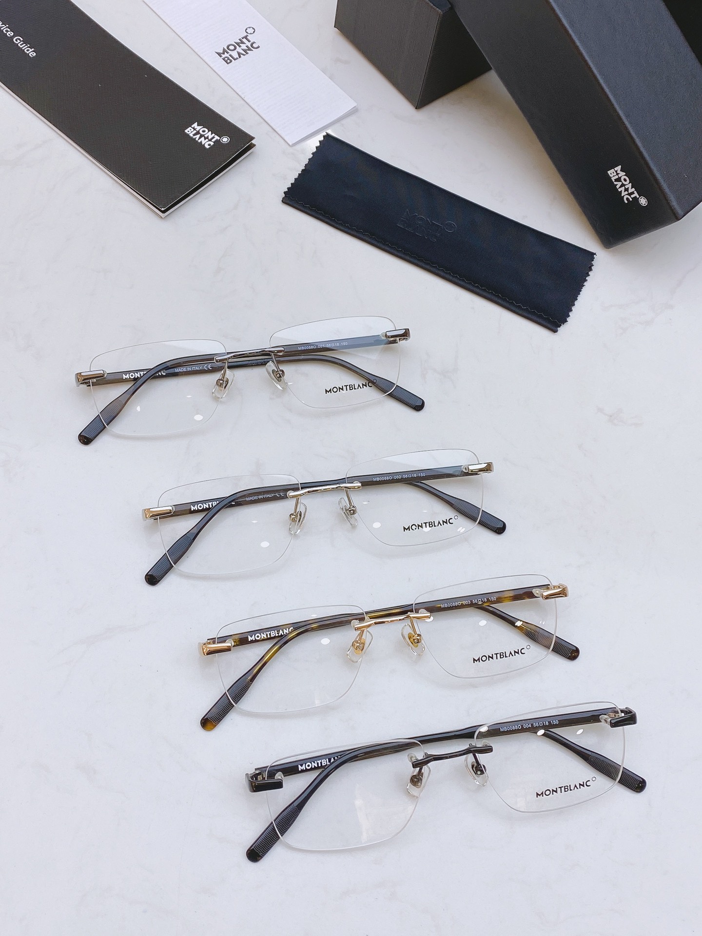 ，🆕新款原单【MONT BLANC】万宝龙 MB0088O 无框 强力推荐男士款，商务 大方，质感时尚 